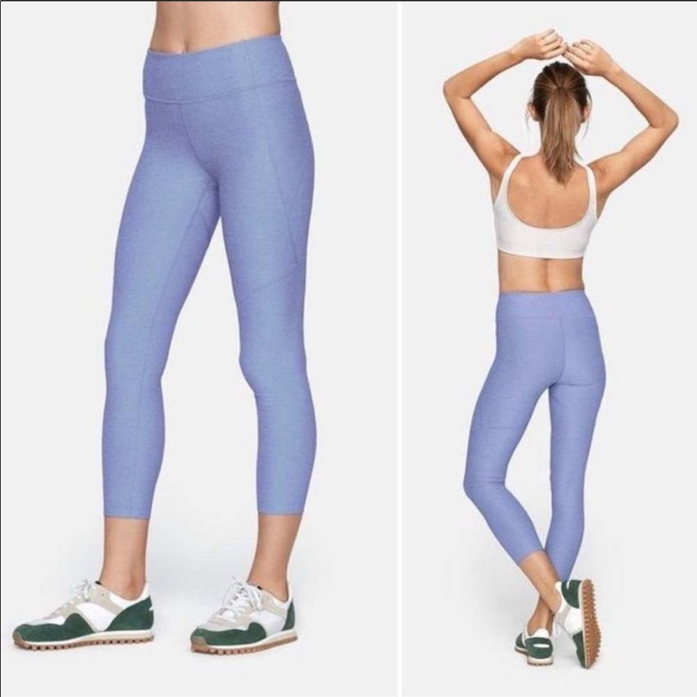NWT Outdoor Voices Lilac 3/4 warmup legging